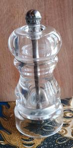 Peugeot pepermolen transparant acryl, Huis en Inrichting, Keuken | Keukenbenodigdheden, Ophalen of Verzenden, Gebruikt