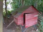 Rood Kippenhok met legkast, Dieren en Toebehoren, Pluimvee | Toebehoren, Ophalen