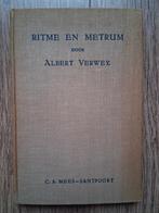 Albert Verwey - Ritme en metrum, Ophalen of Verzenden, Gelezen