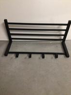 Moderne Wandkapstok Metaal Zwart, Huis en Inrichting, Woonaccessoires | Kapstokken, Ophalen, Zo goed als nieuw, Metaal, Wandkapstok