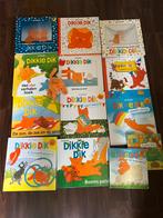 Dikkie Dik boeken en knuffel, Boeken, Kinderboeken | Baby's en Peuters, Ophalen of Verzenden, Gelezen