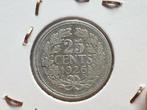 25 cent 1926 zilver (08), Postzegels en Munten, Munten | Nederland, Ophalen of Verzenden, Koningin Wilhelmina, 25 cent, Zilver