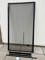 Unilux hordeur in plissé (nieuw) compleet set, 100 tot 150 cm, 200 cm of meer, Zwart, Nieuw