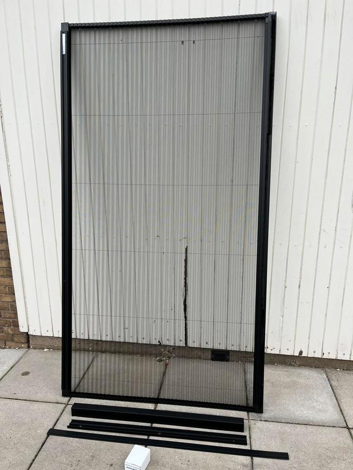 Unilux hordeur in plissé (nieuw) compleet set, Huis en Inrichting, Stoffering | Gordijnen en Lamellen, Nieuw, 200 cm of meer, 100 tot 150 cm