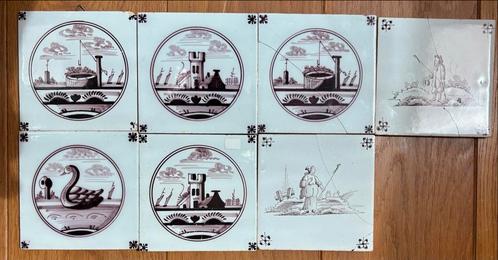 Antieke tegeltjes, Antiek en Kunst, Antiek | Wandborden en Tegels, Ophalen of Verzenden