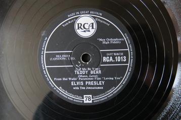 Elvis Presley Teddy bear wurlitzer 78 toeren 78rpm rock-ola  beschikbaar voor biedingen