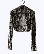 🟢 Bolero panterprint jasje vestje, Verzenden, Jasje