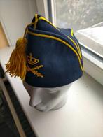 kwartiermuts Gele Rijders met wollen kwast, Ophalen of Verzenden, Landmacht, Nederland, Kleding of Schoenen