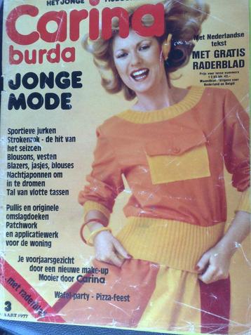 Burda Carina jonge mode nr. 3 maart 1977 beschikbaar voor biedingen