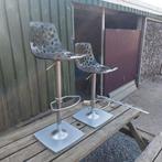 2 Lucidi & Pevere barkrukken, Ophalen, Gebruikt, 60 tot 90 cm, In hoogte verstelbaar