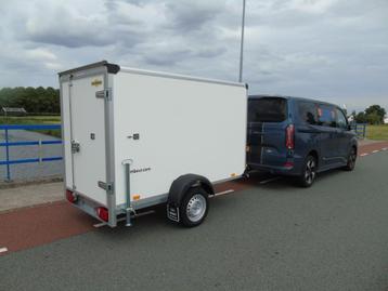 Humbaur HK752513-15P enkelasser gesloten Buist Voorraad beschikbaar voor biedingen