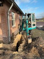 Grond/zand graafwerkzaamheden met machinist graafmachine, Tuin en Terras, Ophalen, Tuinaarde