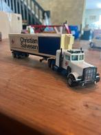 Matchbox Peterbilt Truck + Trailer (Christian Salvesen) K-31, Ophalen of Verzenden, Zo goed als nieuw, Bus of Vrachtwagen, Matchbox