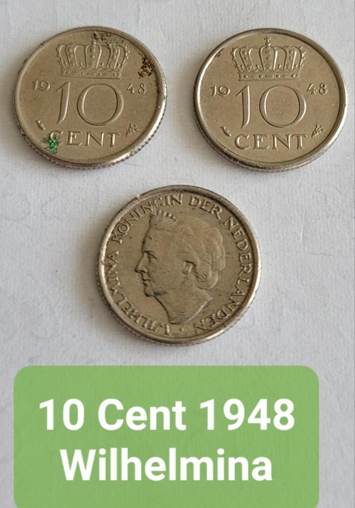 Diverse munten Nederland Wilhelmina Juliana Beatrix, Ophalen of Verzenden, Nederland, Munten