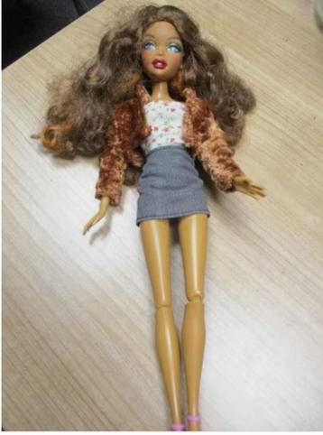 1999 MATTEL VINTAGE MY SCENE met buigbeentjes+kleding beschikbaar voor biedingen