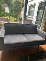 2,5 zits bank grijs velvet, Huis en Inrichting, Ophalen, 150 tot 200 cm, 75 tot 100 cm, Stof