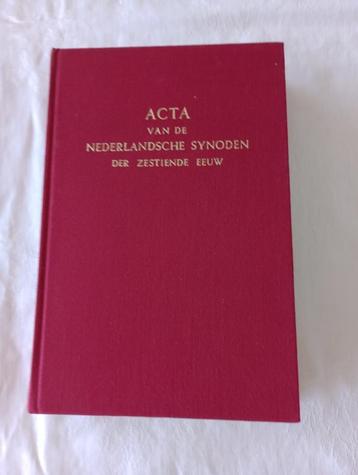 Acta van de Nederlandsche Synoden der zestiende eeuw,  beschikbaar voor biedingen
