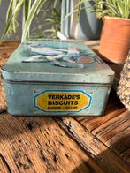 Vintage Verkade koektrommel, Ophalen of Verzenden, Gebruikt, Koek(jes), Verkade