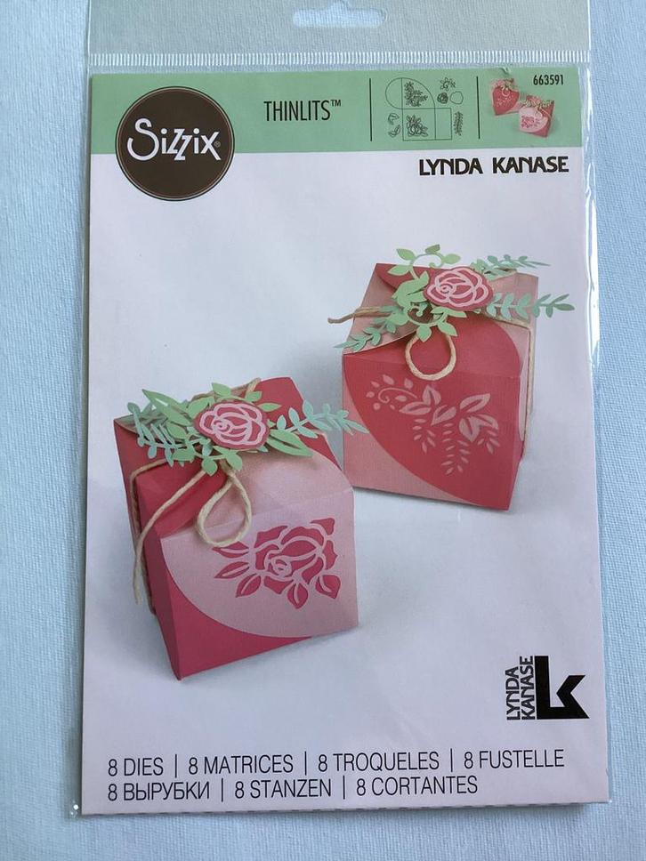 Sizzix thinlits snijmal verpakking geschenk doosje ., Hobby en Vrije tijd, Kaarten | Zelf maken, Nieuw, Pons of Mal, Fantasie