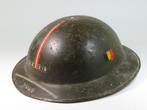 Mark 2 (Mk.II) M1947 Military Belgian Helmet clones British, Ophalen of Verzenden, Landmacht, Overige gebieden, Helm of Baret