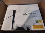 PS5 Slim Disk + 2 Controllers nieuw, Spelcomputers en Games, Spelcomputers | Sony PlayStation 5, Ophalen, Zo goed als nieuw
