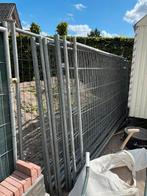 Bouwhekken met voet en klem, Ophalen of Verzenden, Zo goed als nieuw, IJzer, Gaashekwerk