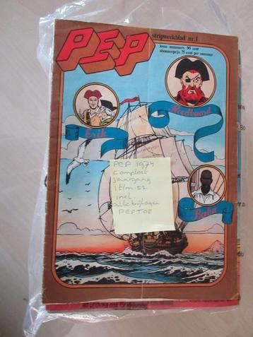 PEP 1974.Compleet jaargang en losse nummers.Zie tekst/foto's beschikbaar voor biedingen