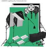 Craphy fotostudio, Audio, Tv en Foto, Fotografie | Fotostudio en Toebehoren, Ophalen of Verzenden, Zo goed als nieuw, Complete fotostudio