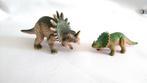 Styracosaurus en jong ukrd 1993 dinosaurus dino dierfiguren, Ophalen of Verzenden, Zo goed als nieuw