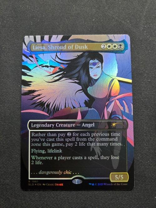 Liesa, Shroud of Dusk (foil), Hobby en Vrije tijd, Verzamelkaartspellen | Magic the Gathering, Zo goed als nieuw, Losse kaart