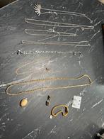 Diverse Sieraden Collectie: Kettingen, Armband, Oorbellen, Overige kleuren, Ophalen of Verzenden, Zo goed als nieuw, Overige materialen