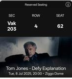 Tom Jones Ticket, Eén persoon, Juli