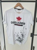 Tshirt Dsquared, Kleding | Heren, T-shirts, Maat 52/54 (L), Ophalen of Verzenden, Wit, Zo goed als nieuw