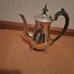 Vintage Verzilverde Theepot, Antiek en Kunst, Antiek | Goud en Zilver, Ophalen of Verzenden, Zilver