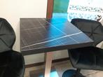 Marmer zwart melaninę tafelbladen, Huis en Inrichting, Bureaus, Ophalen of Verzenden, Zo goed als nieuw