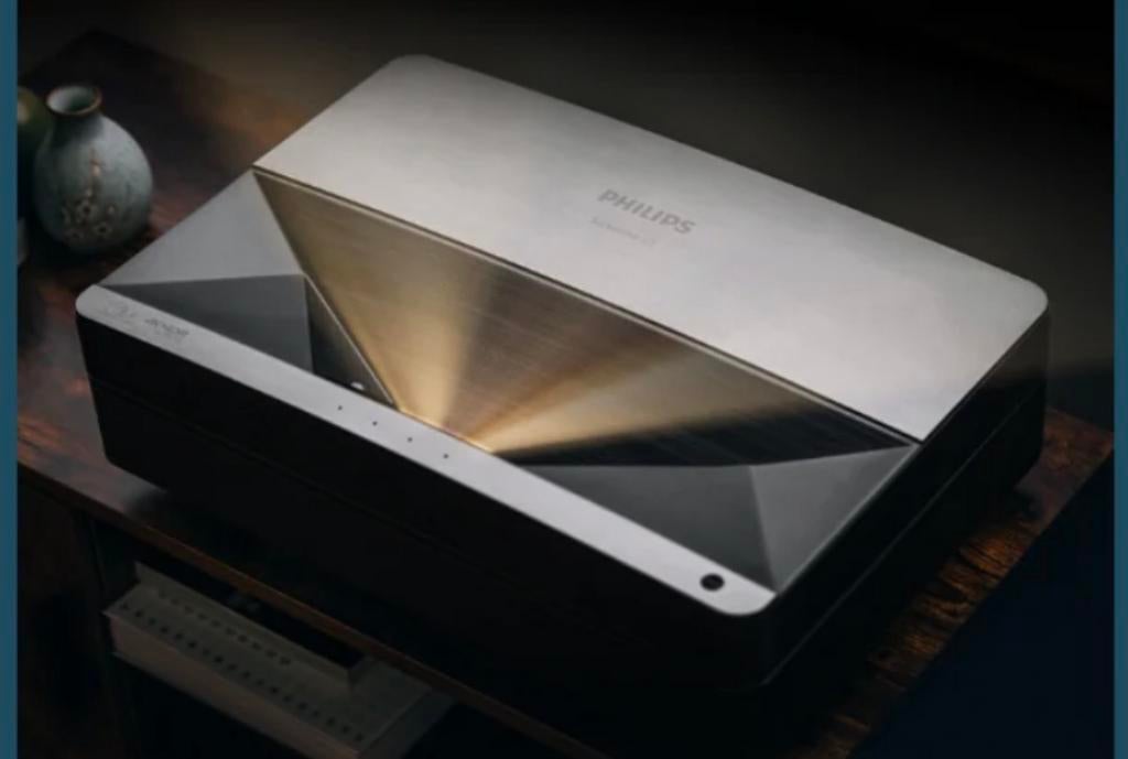 Philips Screeneo U5 4K UST Beamer + 120 inch ARL scherm, Ophalen of Verzenden, Zo goed als nieuw, Ultra HD (4K)