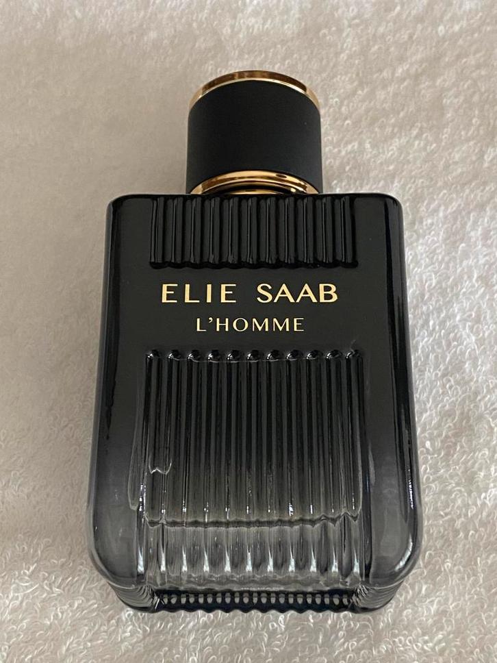 ELIE SAAB L’ HOMME EAU DE PARFUM 100 ML. VOOR HEREN NIEUW !, Sieraden, Tassen en Uiterlijk, Uiterlijk | Parfum, Nieuw, Ophalen of Verzenden