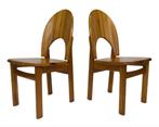 Vintage set van vier Rainer Daumiller grenen stoelen design, Gebruikt, Bruin, Vintage, Vier