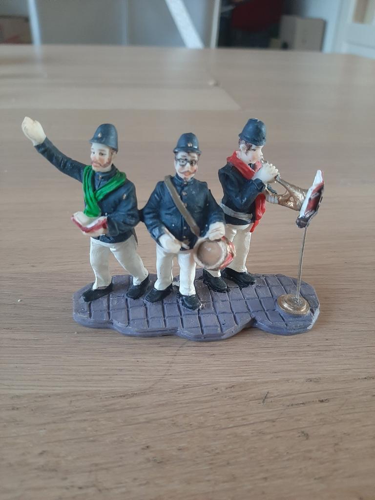 Lemax Police muziekband vintage, Ophalen of Verzenden