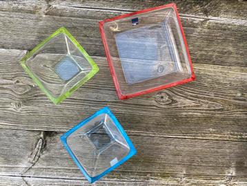 2 glazen schalen van Leonardo beschikbaar voor biedingen