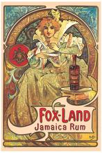 Mooie Art Nouveau Alphonse Mucha Poster affiche #8, Verzamelen, Ophalen of Verzenden, Nieuw, A1 t/m A3, Film en Tv