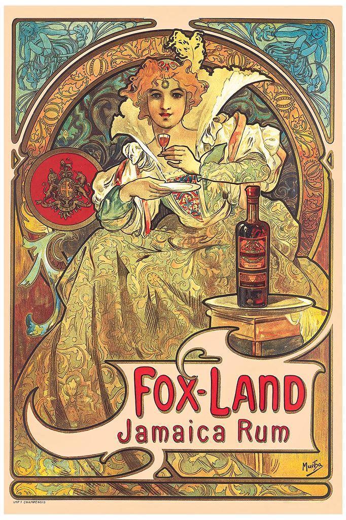 Mooie Art Nouveau Alphonse Mucha Poster affiche #8, Verzamelen, Posters, Nieuw, Film en Tv, A1 t/m A3, Ophalen of Verzenden