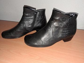 Gabor comfort G,  zwart leren laarsjes beschikbaar voor biedingen