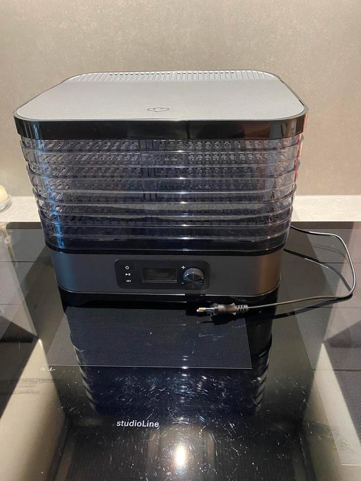 Voedseldroger Springlane Dora - Dörrautomat - Anthraciet, Huis en Inrichting, Keuken | Keukenbenodigdheden, Zo goed als nieuw