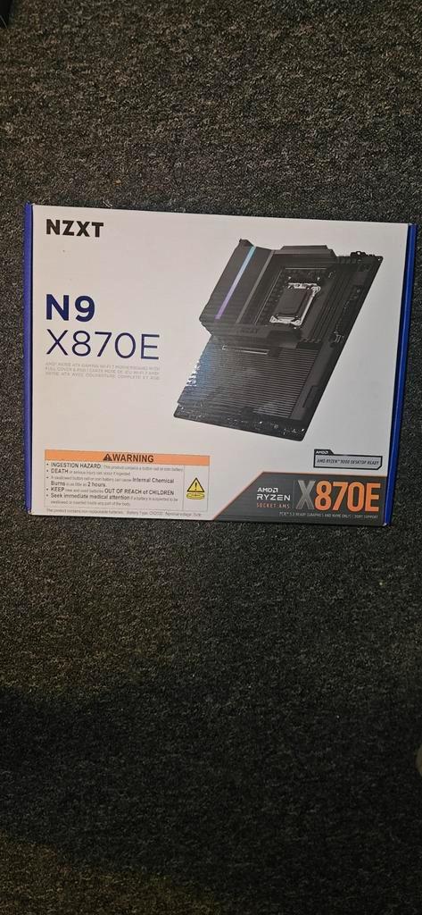 NZXT N9 X870E Moederbord - AMD Ryzen 9000 Ready, Computers en Software, Moederborden, Zo goed als nieuw, AMD, DDR5, Ophalen of Verzenden