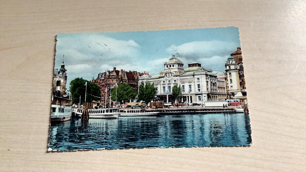 Zweden.   Stockholm, Ophalen of Verzenden, 1940 tot 1960, Gelopen, Overig Europa