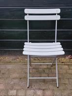Klapstoeltjes van metaal, Tuin en Terras, Tuinstoelen, Ophalen, Gebruikt, Metaal