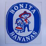 Leuke sticker.    BONITA BANANAS., Verzamelen, Ophalen of Verzenden, Zo goed als nieuw, Overige typen