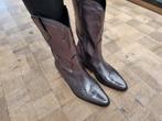 Grijs metallic leren western cowboy laarzen Manfield, Nieuw, Grijs, Manfield, Ophalen of Verzenden