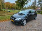 Opel Corsa 1.0 12V 3D 2005 Zwart, Voorwielaandrijving, Zwart, Origineel Nederlands, Handgeschakeld